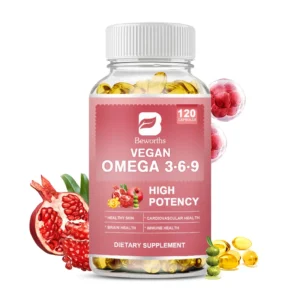 Essential Fatty Acids for Heart, Brain & Immune Support (120 Capsules)