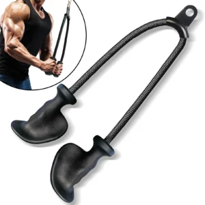 Ergonomic Tricep Rope Cable Attachment